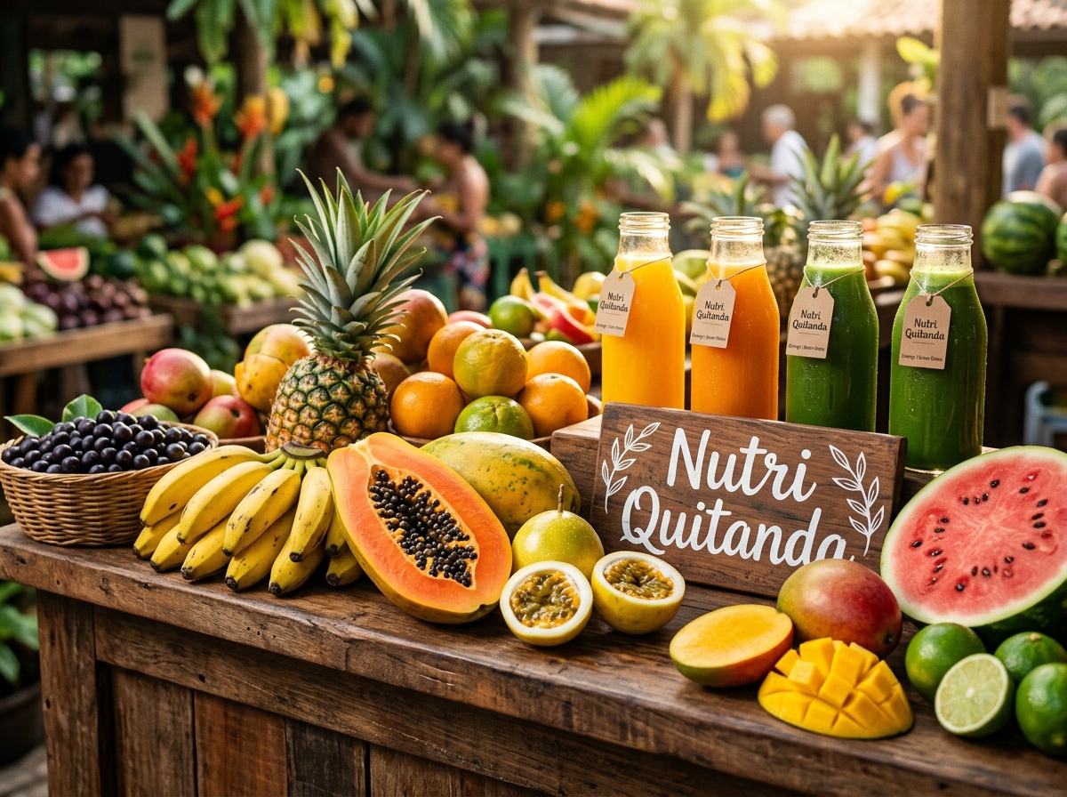 Nutri Quitanda - Frutas brasileiras frescas, mamão, mangas e sucos naturais artesanais